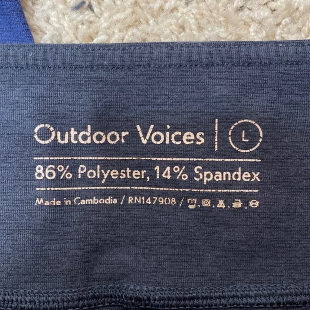Outdoor Voices Color Block Leggings Size L